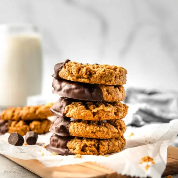 Peanut Butter Gluten Free Cookies - Eat Love Namaste